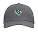 Disney Zootopia 2 Gary De'Snake Big Face Halloween Costume Adjustable Printed Baseball Hat, Slate Grey
