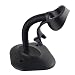 Adjustable Gooseneck Stand Holder for Motorola Symbol LS2208 LS2208AP Barcode Scanner Reader 20-61019-02R (Black)