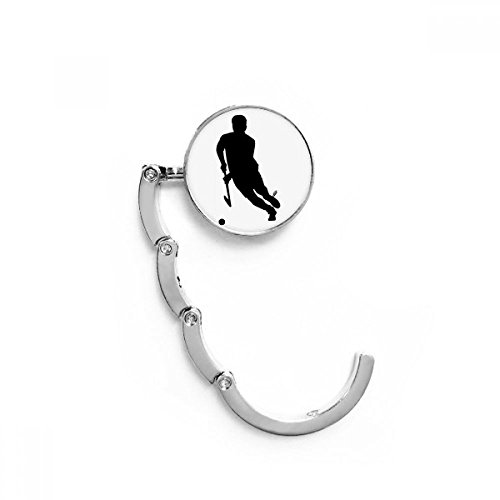 Cintre porte pliable de table pour sac motif hockey éducation physique