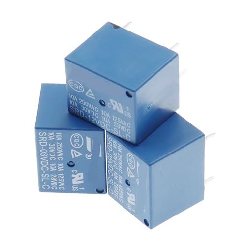 Relé SRD-12VDC-SL-C para reparar tarjetas de calderas y activar cargas de alta potencia 3