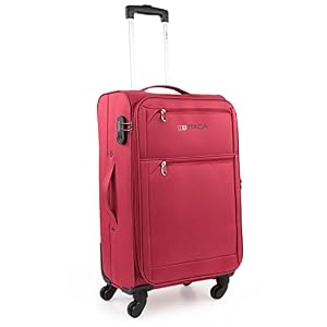 ITACA – Reiskoffer en Koffer Collectie: Suitcase Large, Koffer Medium Outlet, Handbagage Koffer, Koffer 70 cm 701060, Granaat