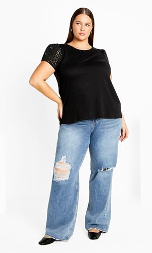 Image of City Chic Plus Size Top, Linny Top