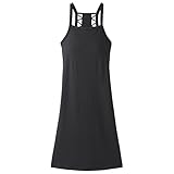 prAna Women's Standard Ardor Dress, Black, Large