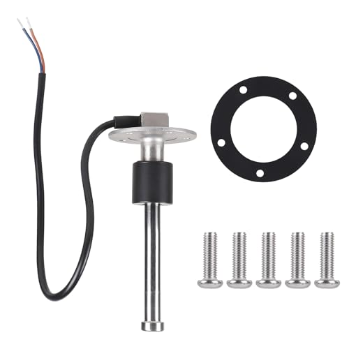 CPROSP Capteur de Niveau de Carburant 150mm, 0-190 Ohm Capteur de Niveau, Jauge de Réservoir pour Yachts et Camping-cars, pour Voiture, Bateau, Camion