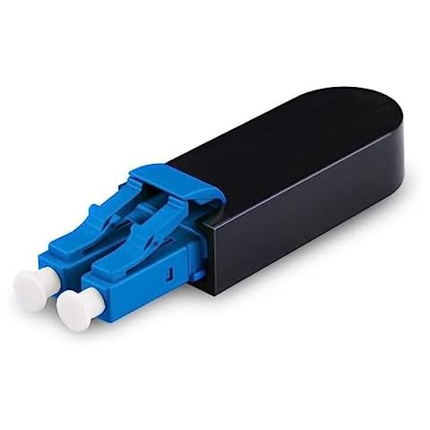 Comm cable LC Fiber Optic Loopback Adapter - LC Singlemode 9/125 Tester Adapter - Blue Cover