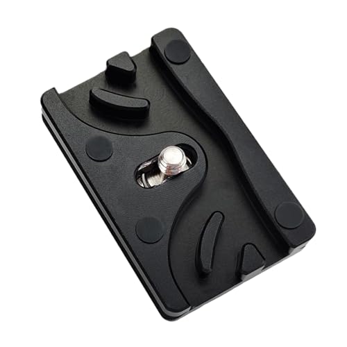 Abrazadera de cable de cámara y clip de fijación de aluminio negro para hogar y exteriores