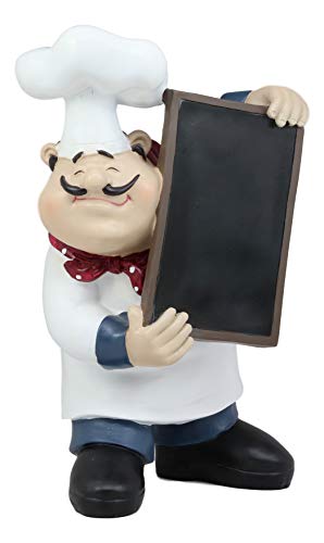 Estatua Decorativa Chef Francés Maestro 10.75 pulg