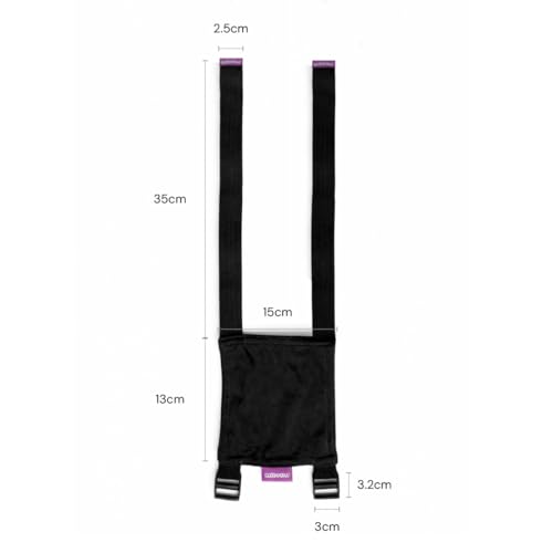 Image of Cabeau Universal Neck Pillow Seat Strap System - Head Hold S3 Attaches Most Neck Pillows to Airplane Seats and car Seats.