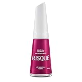 Esmalte Cremoso Leo Mandou Flores, Risqué, 8 Ml