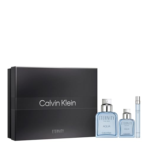 Calvin Klein Eternity Aqua Eau de Toilette for Men Trio Gift Set