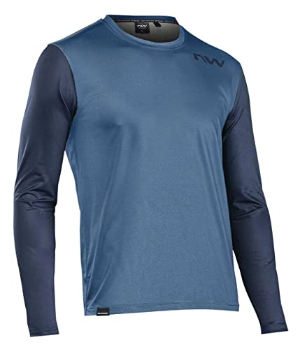 Northwave Xtrail 2 Fahrrad Trikot lang blau 2023: Größe: 4XL (58)