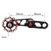 Folding Bike Chain Stabilizer Chain Adjuster Lightweight Single Speed Oval Crankset Modified Chain Press Bike Chain Tensioner