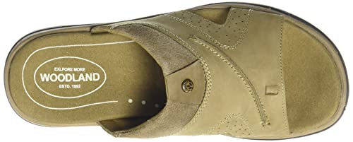 Image of Woodland Men's Leather Slippers