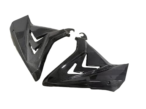 Cache réservoir CBR650R en carbone véritable pour protéger les flancs du cadre