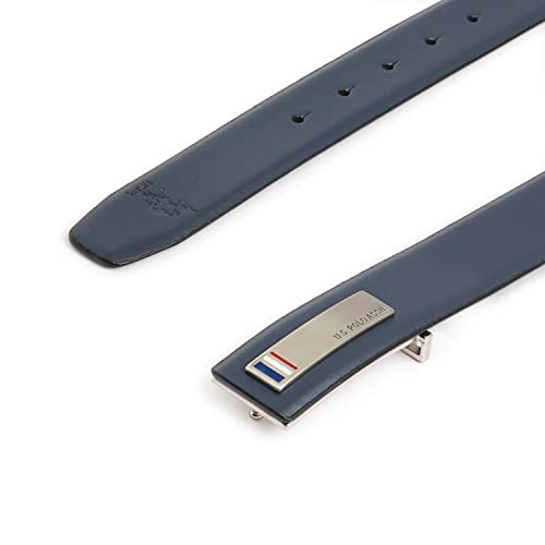 U.S. POLO ASSN. Pisa Leather Belt for Men Blue NAVY - Image 6