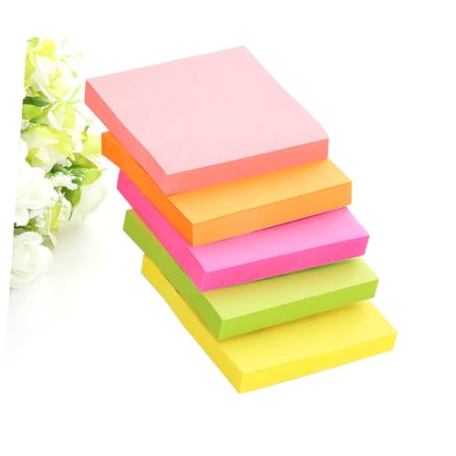 Notes de publication adhésives 3 x 3 réutilisables 100 feuilles par pad