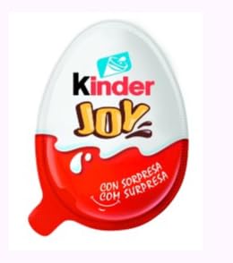 Kinder Joy Œuf Chocolat avec Jouet Surprise pour Enfants, Pack de 3 Œufs, 20g chacun