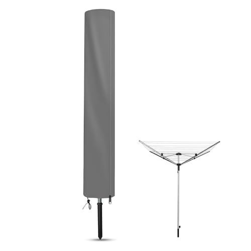 Outdoor Rotary Clotheslines Cover Waterproof Oxford Foldable Clothes Drying Rack