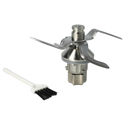 vhbw Mixmesser kompatibel mit Vorwerk Thermomix TM5 Küchenmaschine - Mit 4 Klingen aus Edelstahl, inkl. Dichtring
