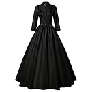 Re-Lady Gothic Victorian Dresses for Women Civil War Costumes Queen Ball Gown Masquerade Dress