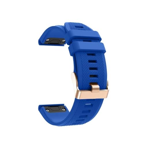 SRMVRNKNNK 20mm �X�}�[�g�E�H�b�`�o���h �X�g���b�v Fit For Garmin �Ή� Fit For Fenix 7S/5S Plus/6S/6S Pro �N�C�b�N�����[�X�X�g���b�v(Blue,For Fenix 5S 5SPlus)