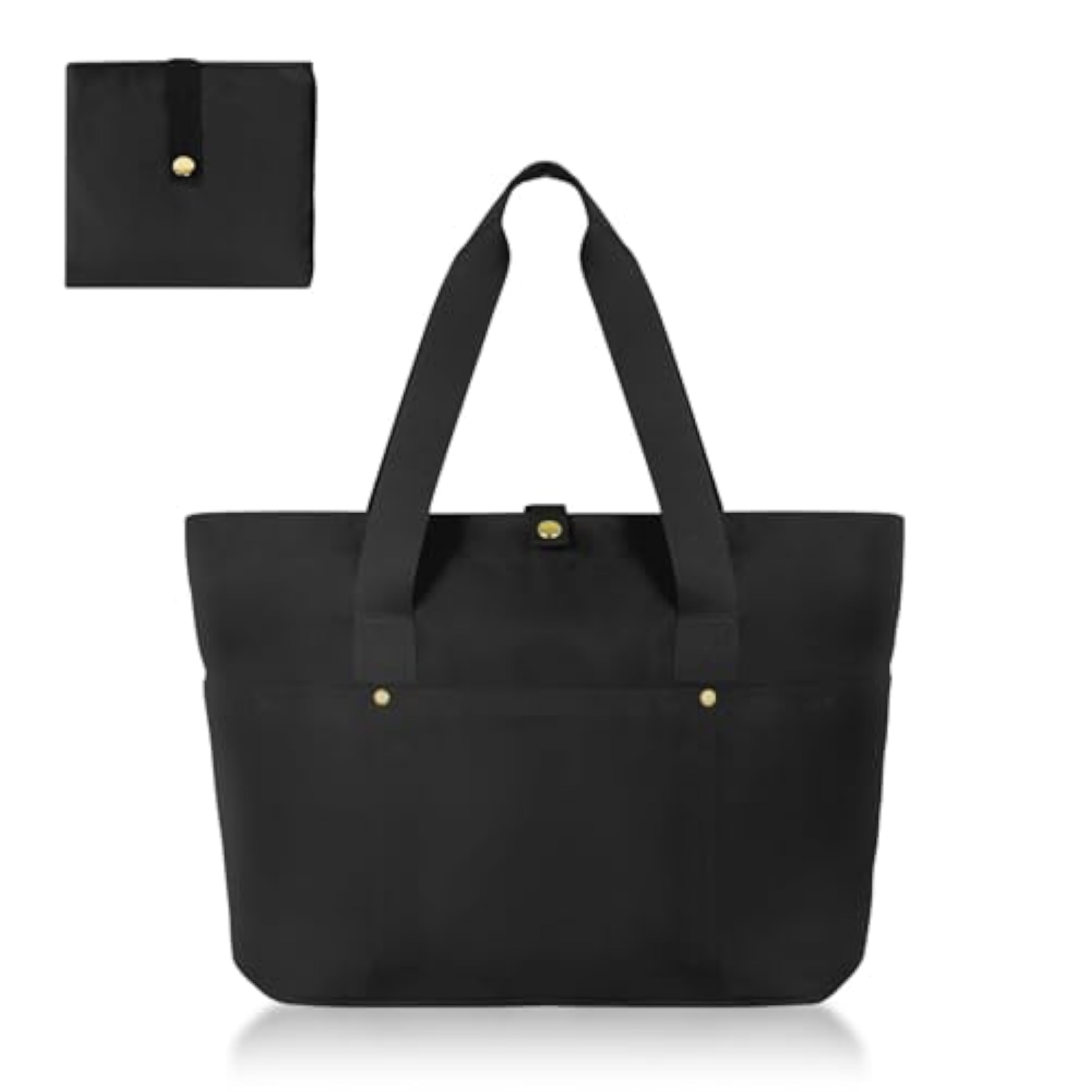 Aucuu Bolso Mujer Tote Bandolera, Gran Capacidad Bandolera Casual de Múltiples Bolsillos, para Compras, Escolares, Trabajo, Viajes