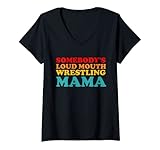 Photo Gallery donna somebody s loudmouth wrestling mama divertente festa della mamma mamma maglietta con collo a v Photo Gallery donna somebody s loudmouth wrestling mama divertente festa della mamma mamma maglietta con collo a v