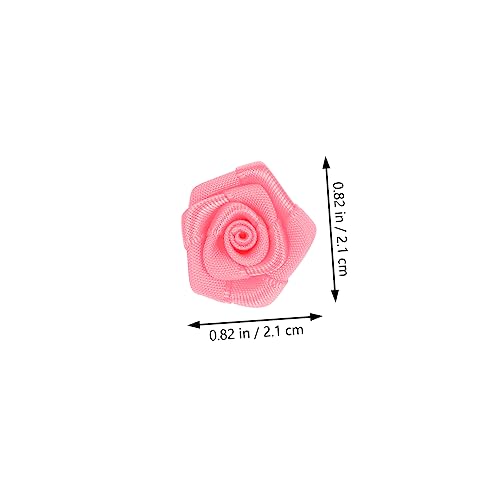 Roses ruban pour décoration de mariage et accessoire bricolage