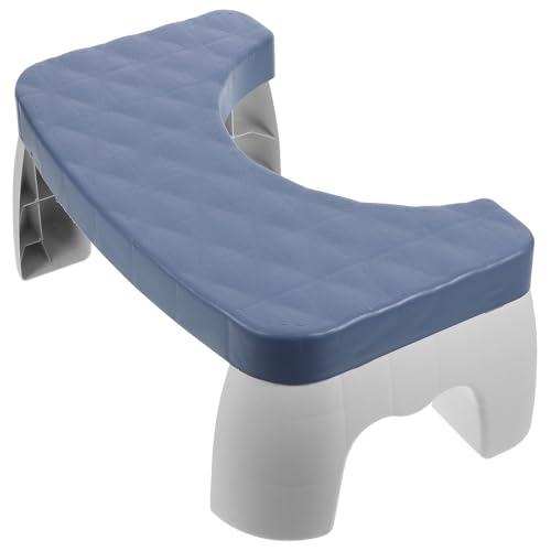 Tabouret de toilette ergonomique et stable avec plastique antidérapant