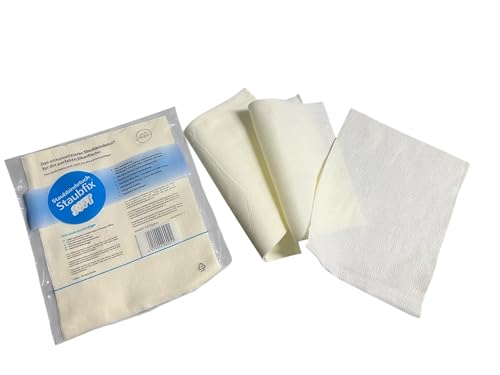 Staubbindetuch Staubfix Soft I Staubtuch für alle Lacke geeignet I Wasserbasislack, Autolack, Effektlack I 45 x 19 cm I 1 Pack (10 Stück) I Zur zuverlässigen Reinigung glatter Oberflächen