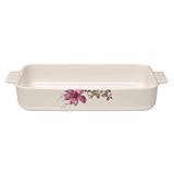 Optimale Tiefe für geschichtete Gerichte oder Kuchen aus dem Ofen, Charmantes Design lässt sich perfekt zu der Mariefleur Kollektion kombinieren