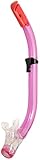 Typhoon Sports Diving Swimming Dry Snorkel Tube - Youth - Pink