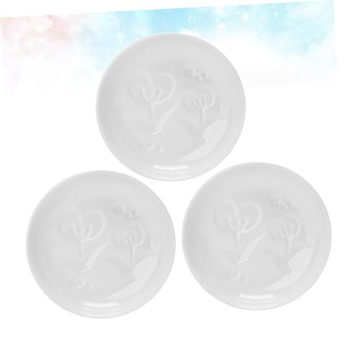 Zerodeko 6 Peças Mini Prato De Molho Cerâmica Pratos De Condimento Pequeno Prato De Sushi Tigelas De