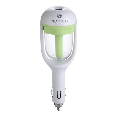 YONGYAO Purificador de Aire de humidificación Coche Aroma AromaLa Terapia difusor de aceites dc12v Filtro de Aire negativeion-Rosado