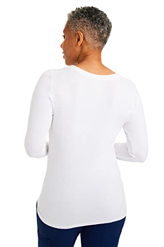 Healing Hands Women's Underscrub Soft Knit Melissa Longsleeve Scrub Tee with Breathable & Easy Care Fabric 50472
