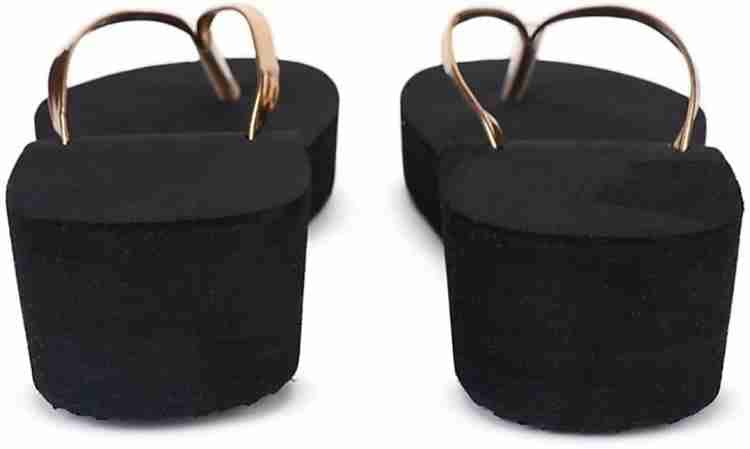 Slippers for Women's Home Slippers Flip Flop Indoor Outdoor Flip Cute Foot Wear Daily Use - BZ-z-alfa -Gold Slipper -8-image-15