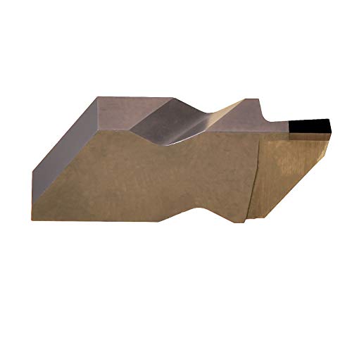 MAXTOOL 10PCs NG3078L PCD Tip Top-Notch Groove Inserts Left Polycrystalline Diamond Grade 1500 NG3078LP10