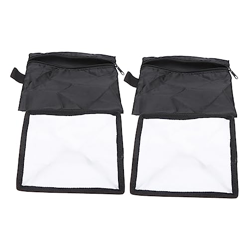 Difusor flash de fotografia cuadrado y funda luz fotografia para bodas de 2 piezas