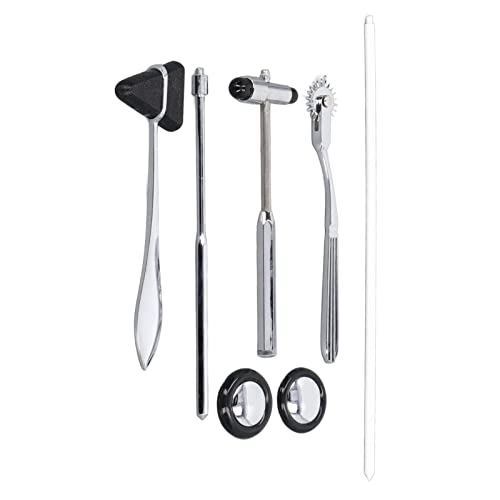 Set de martillos neurológicos 5 piezas acero inoxidable miniatura 3