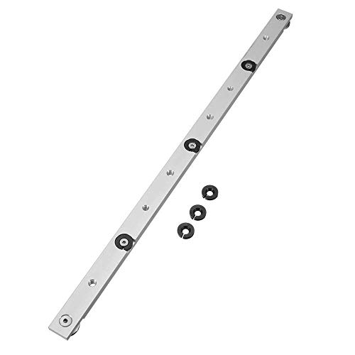 Pannow Jauge de rail en alliage d'aluminium 450 mm Outil de travail du bois Cover
