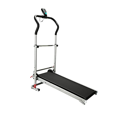 Caminadora manual portátil plegable para ejercicio
