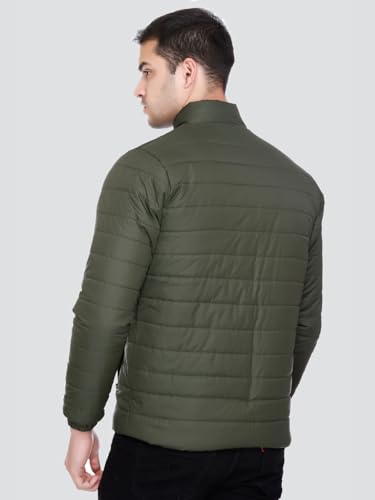 Image of RARE TIMES Men Puffer Jacket | Padded Jacket | Quilted Jacket | Trendy Winter Full Sleeve with Zipper Pocket Jacket (Pack of 1)