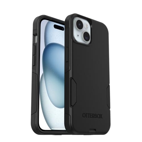 OtterBox iPhone 17e, 16e, 15, 14, & 13 Commuter Series Case - Black, Slim & Tough, Pocket-Friendly, with Port Protection - Image 4