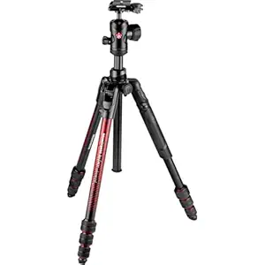 Manfrotto Befree Adv Al Twt Red Kit Bh,Black (Mkbfrta4Rd-Bhus) Pack of 1