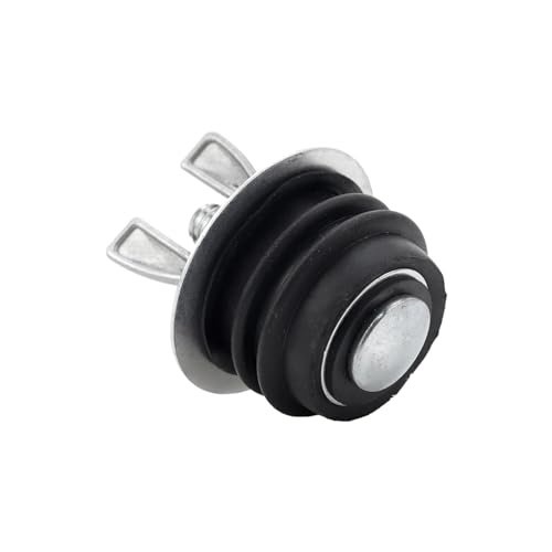 Image of Crapyt Mechanical Test Plug - Steel Universal Rubber Winter Plug for Most Pools and Pipes (1-1 /2 Inch)