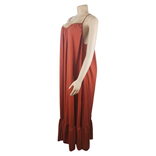 Robe décontracté lâche femmes mode avec sangle ajustable et grande poche - 3
