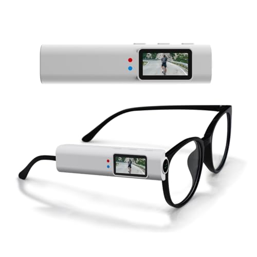 Yoidesu Mini Body Camera 2.7K HD Head Mounted FPV Video...