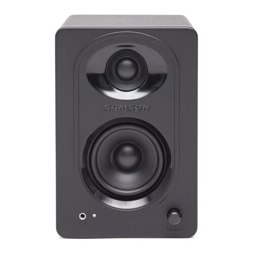 Samson Monitores de estúdio MediaOne M30 de 3 polegadas - par, preto