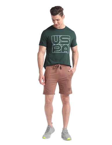 Image of U.S. Polo ASSN. Men's IYBF Solid Logo Knit Lounge Shorts