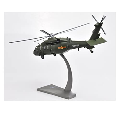 Z-20 cañonera militar modelo avión de aleación 1 72 coleccionistas 7